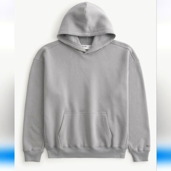 HOLLISTER BOXY FIT HOODIE - Picture 1 of 3